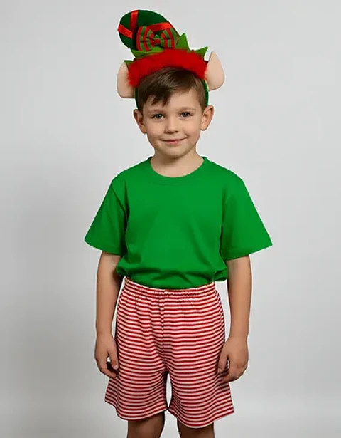 Disfraz Unisex De Duende Para Niños De 4 A 5 Años