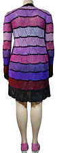 Tejido Largo de Hilo Fabricación Artesanal Talla Estándar XL-2xl - Miniatura 6