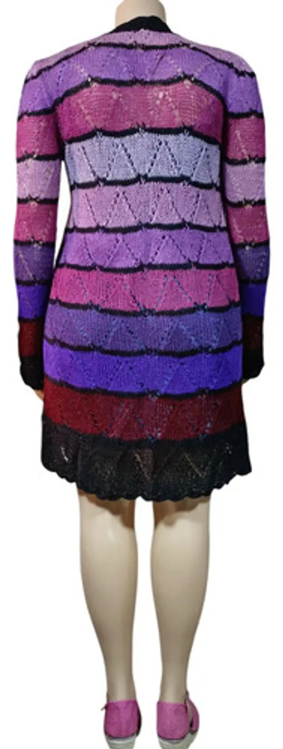 Tejido Largo de Hilo Fabricación Artesanal Talla Estándar XL-2xl 6