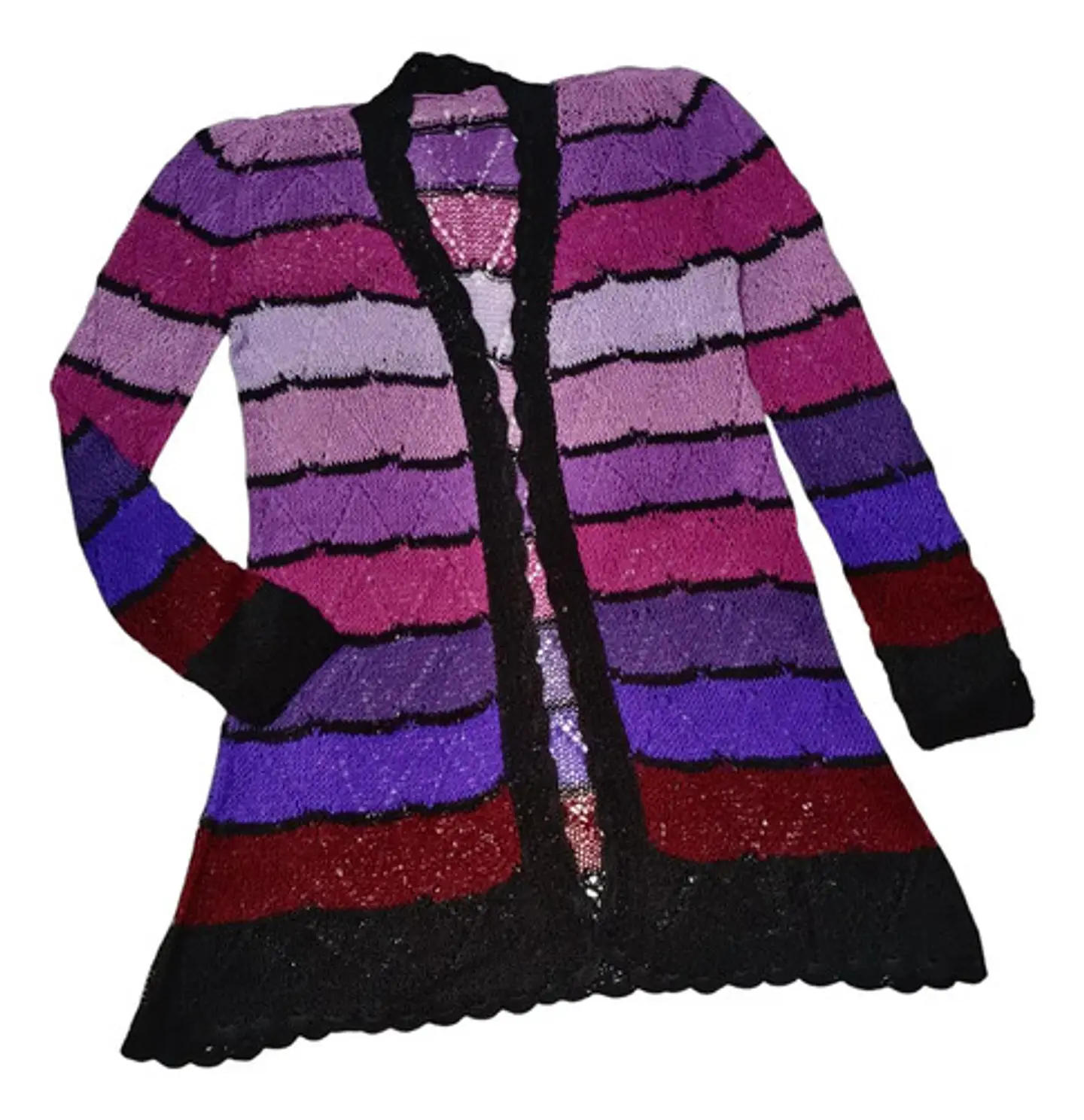Tejido Largo de Hilo Fabricación Artesanal Talla Estándar XL-2xl 8