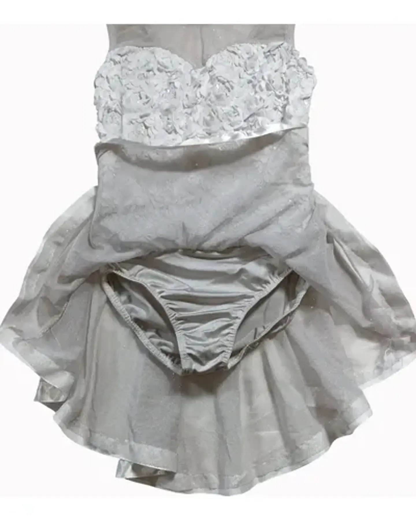 Vestido Importado Patinaje Artistico Dansco Talla 6 A 8 Años 4