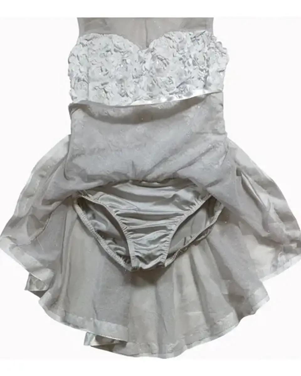 Vestido Importado Patinaje Artistico Dansco Talla 6 A 8 Años 4