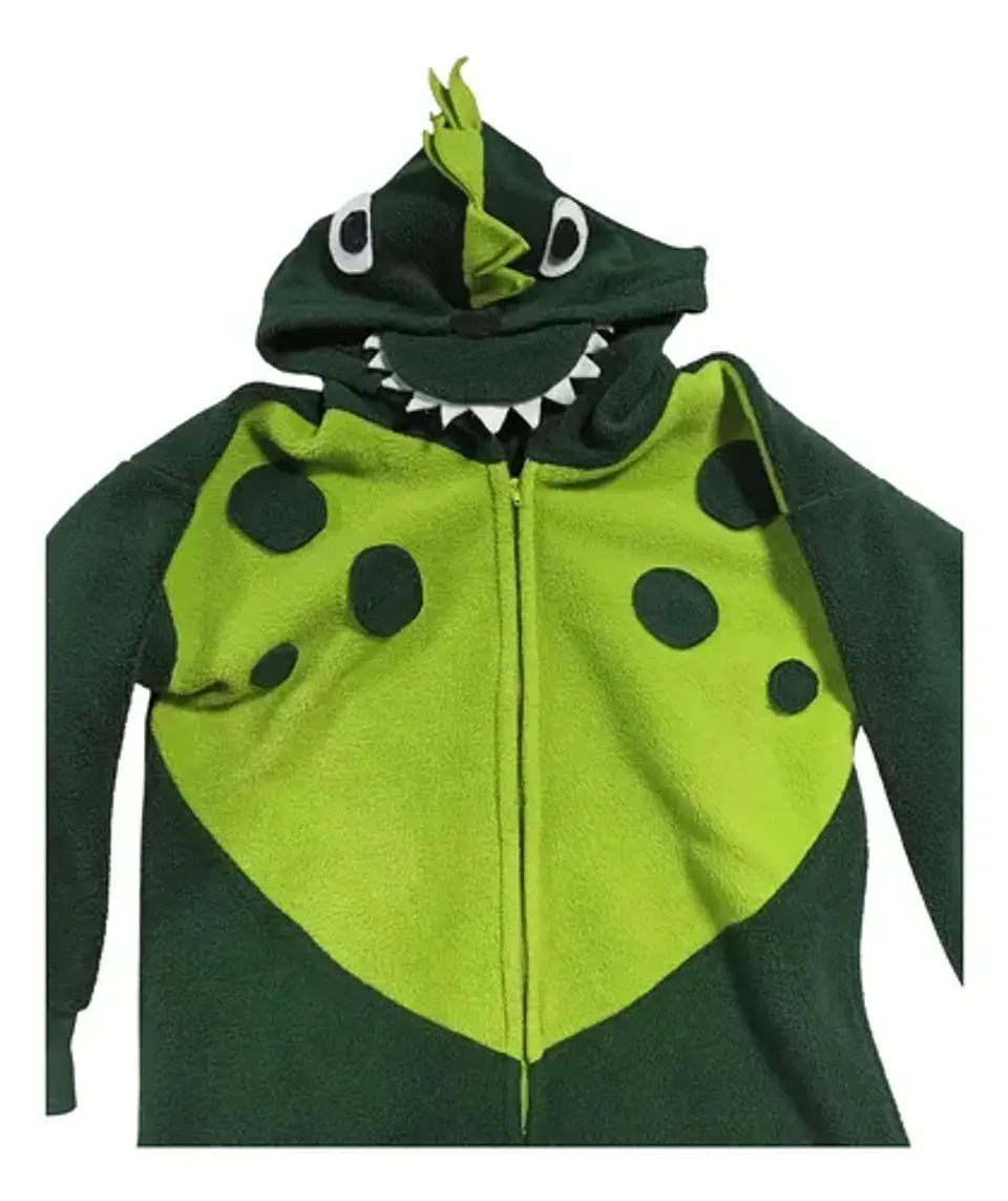 Disfraz De Dinosaurio Unisex Talla 4 - 6 4