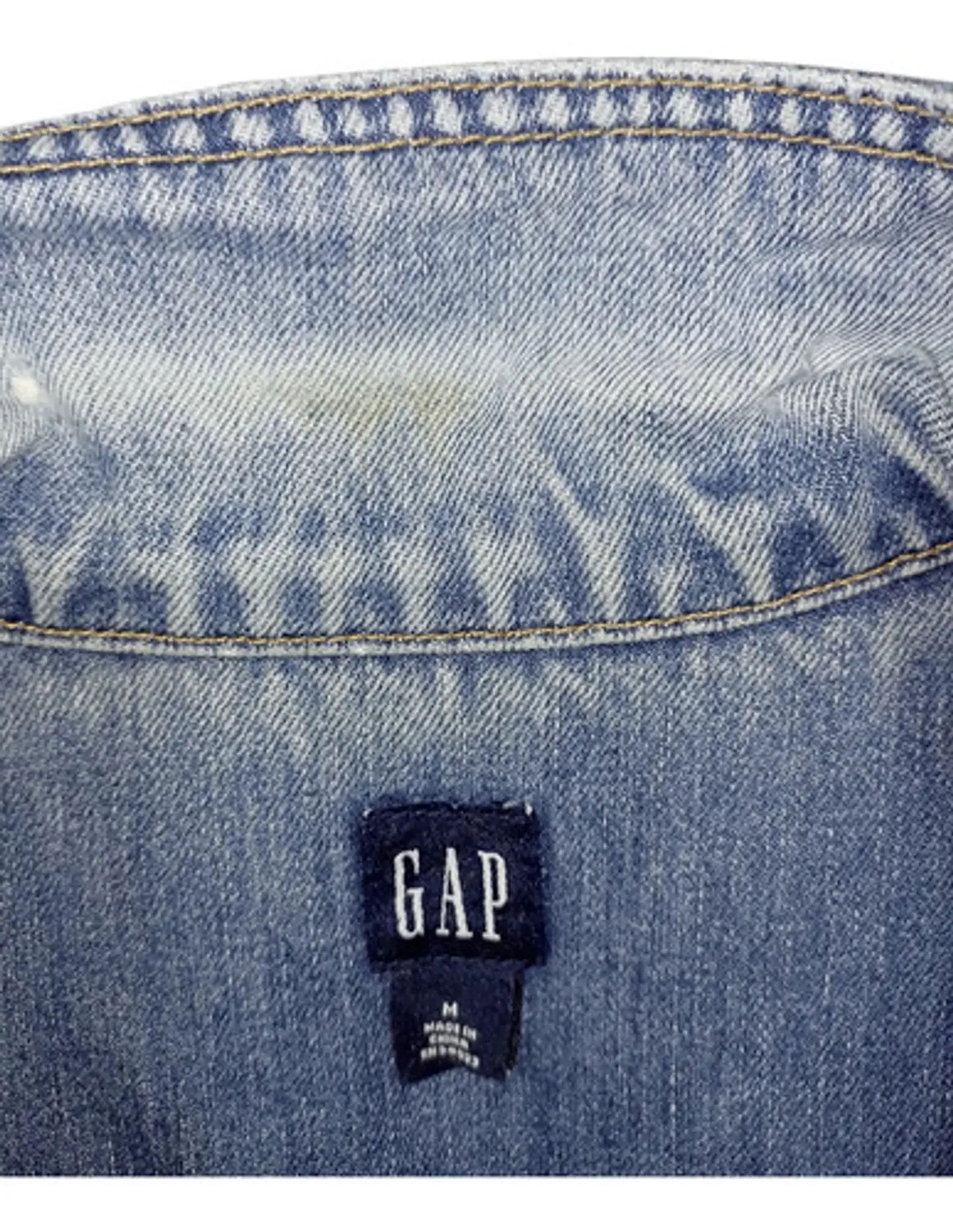 Chaqueta de Mezclilla Gap Corta Clásica - Talla M 10
