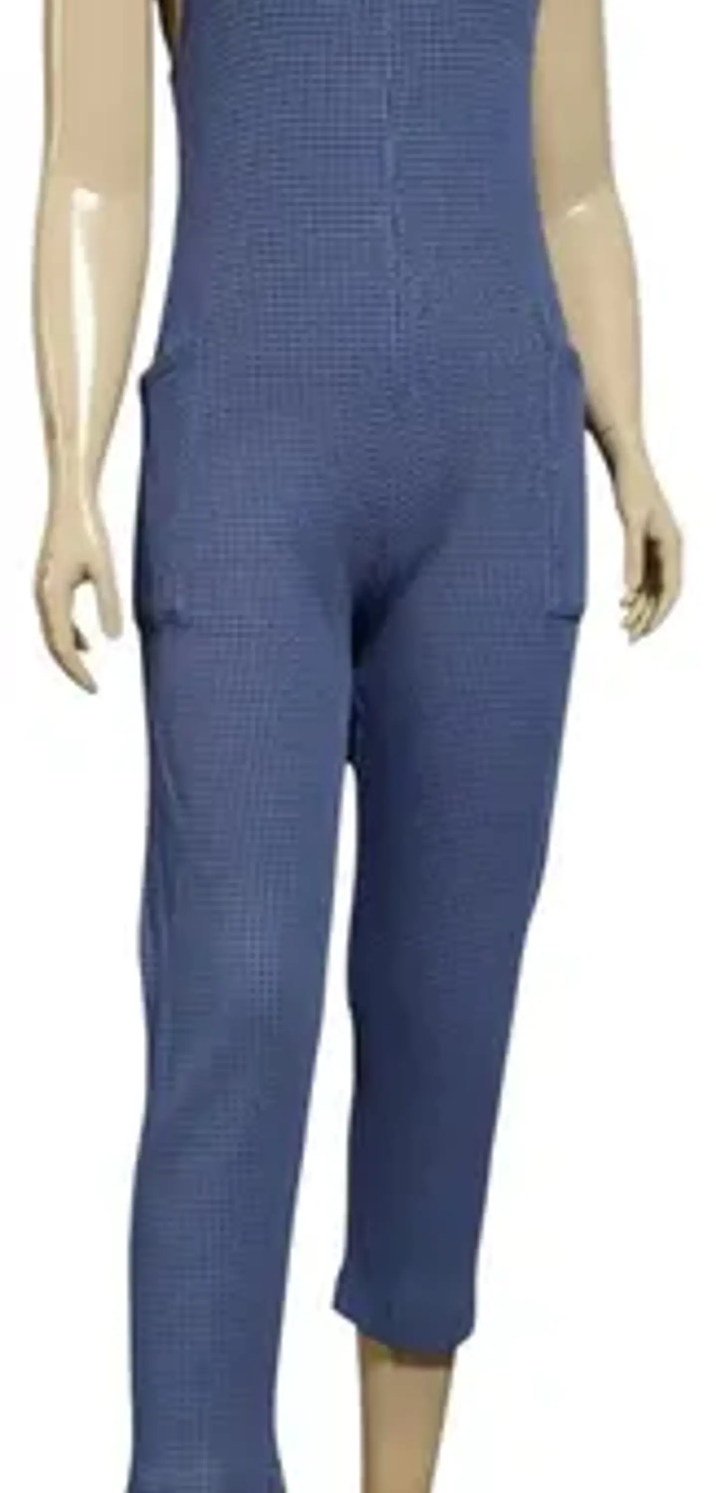 Enterito Mujer Casual Sin Mangas Largo Capri  Talla S - M 3