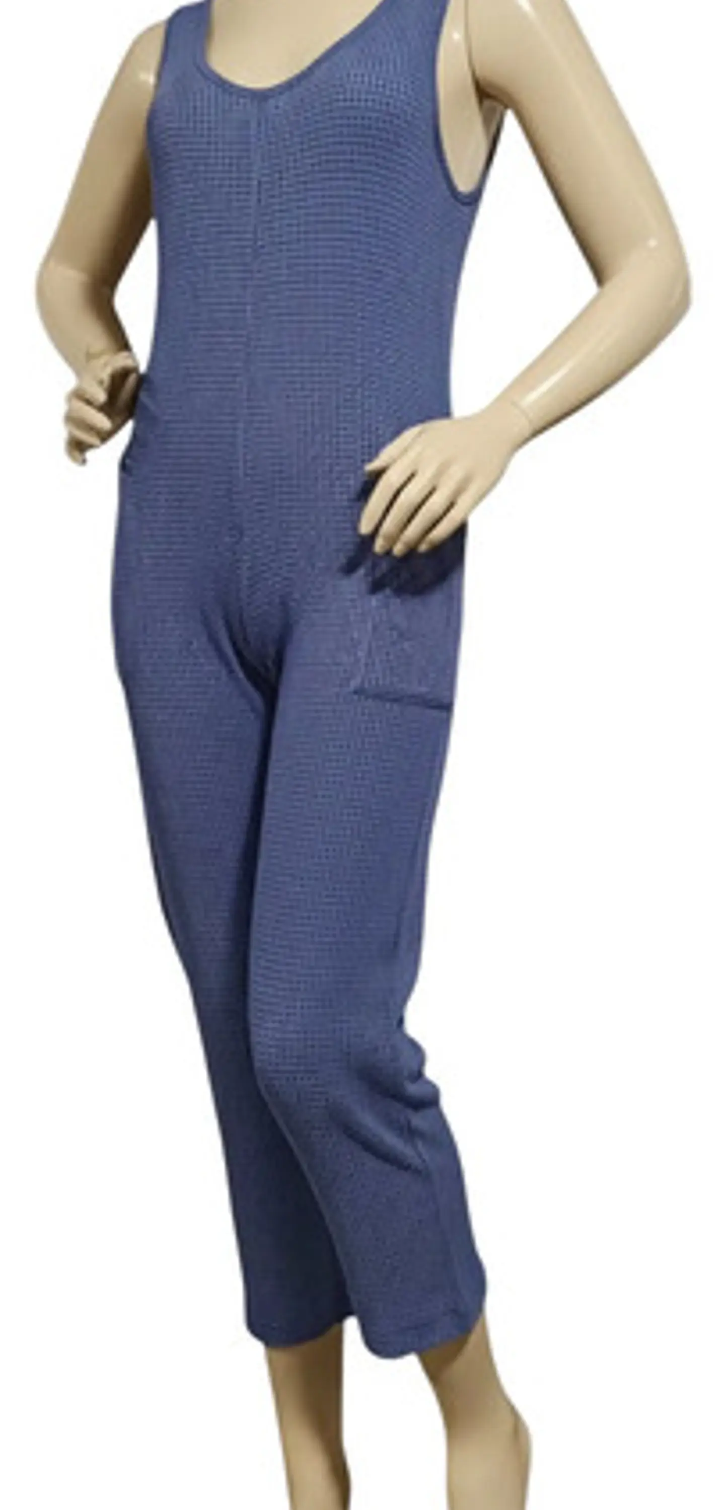Enterito Mujer Casual Sin Mangas Largo Capri  Talla S - M 4