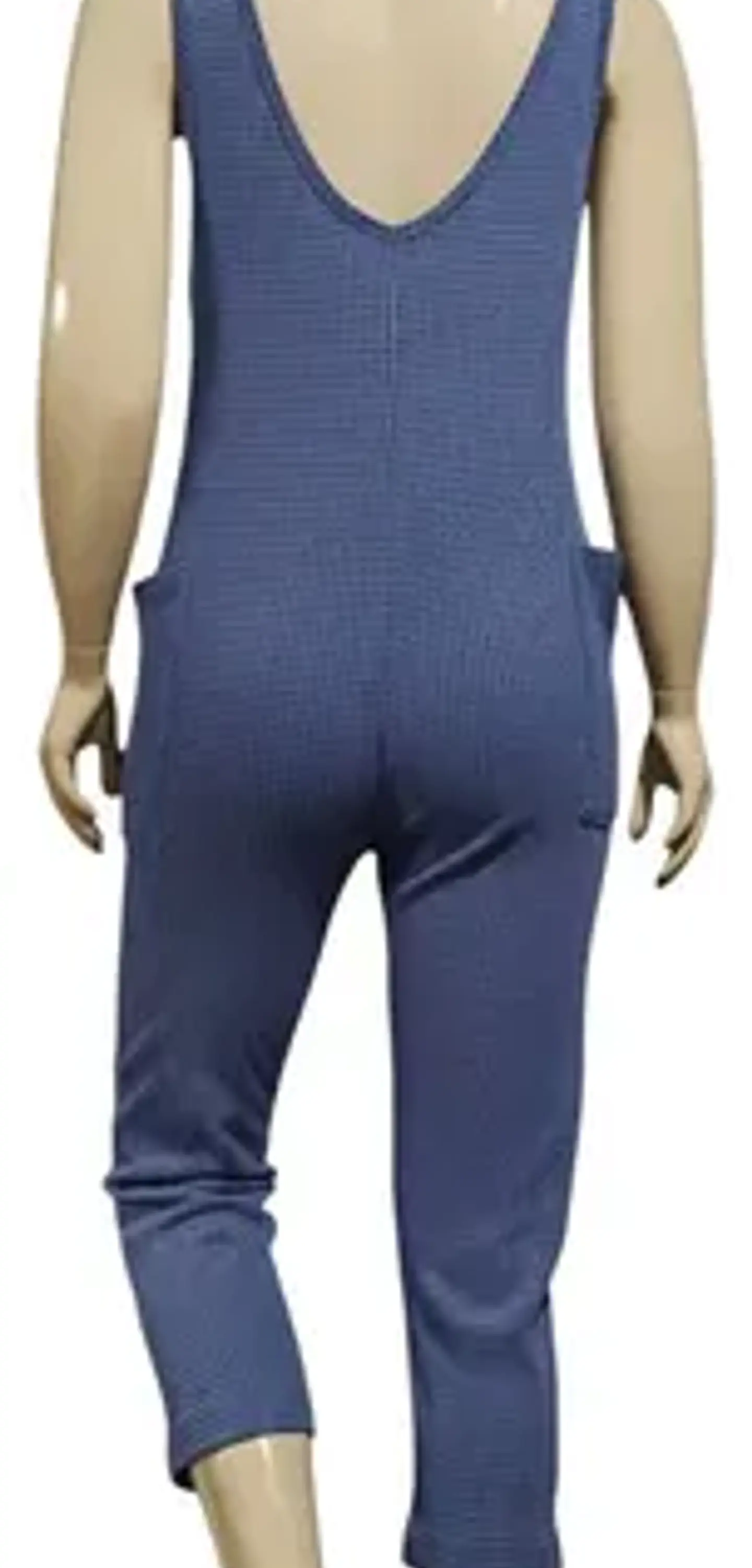 Enterito Mujer Casual Sin Mangas Largo Capri  Talla S - M 6