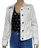 Chaqueta de Mezclilla Blanca Eddie Bauer - Talla M - Miniatura 4