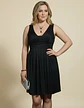 Vestido Negro Formal Fiesta Corto Sin Mangas Mango Talla L - Miniatura 1