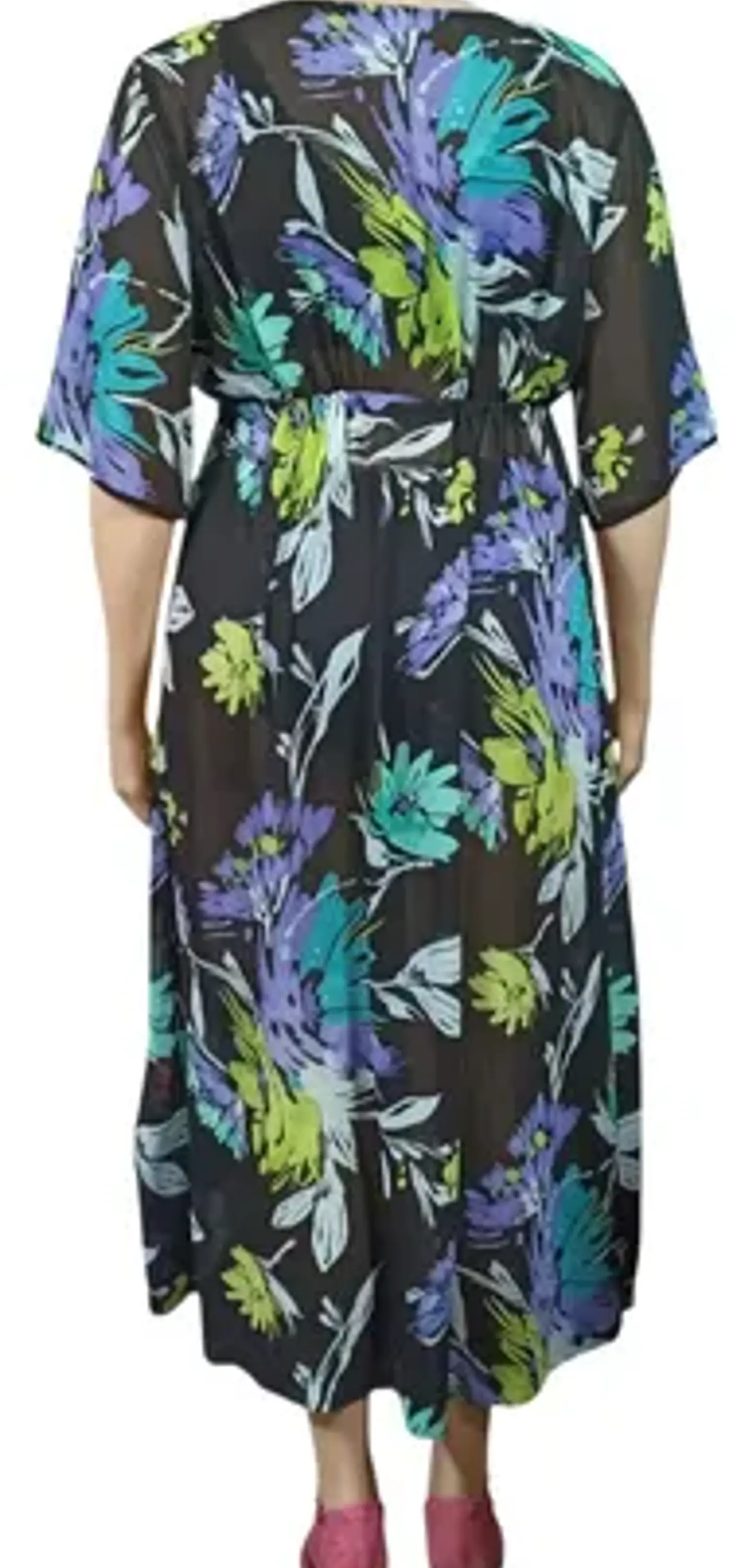 Maxi Vestido Túnica Salida De Baño - Para Mujer Talla 2xl 4