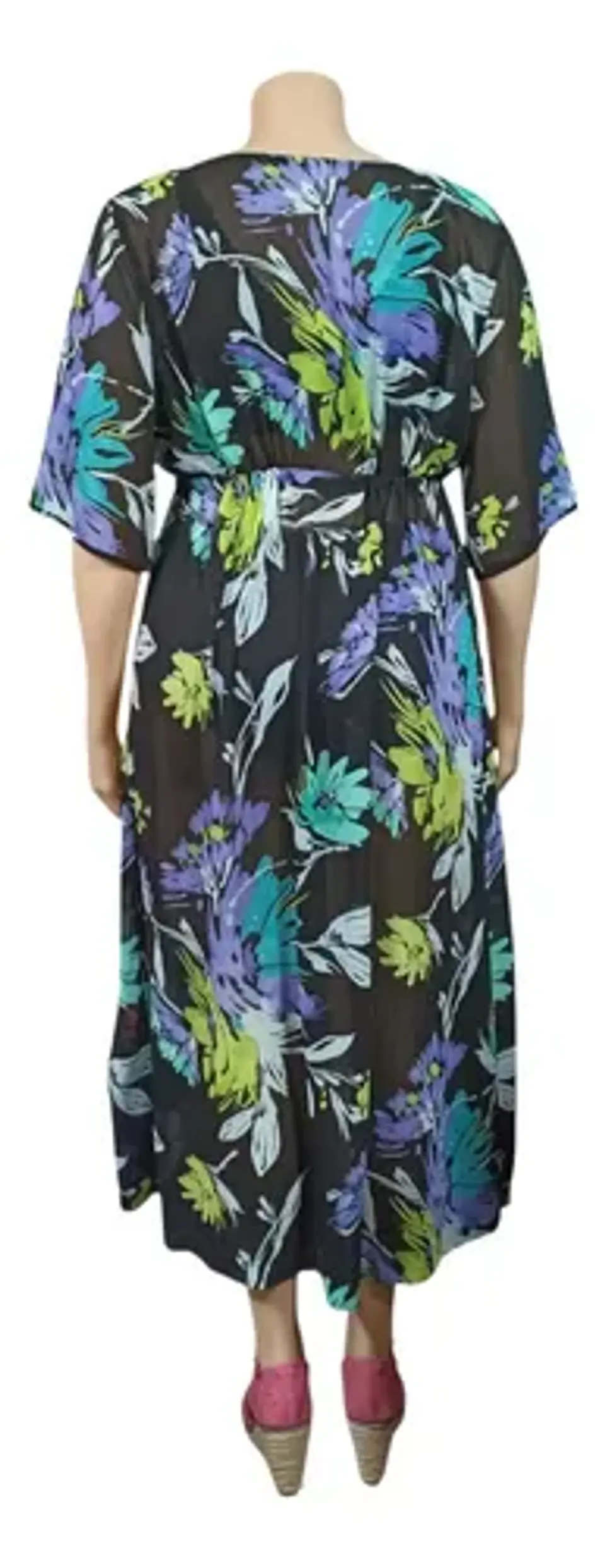 Maxi Vestido Túnica Salida De Baño - Para Mujer Talla 2xl 4