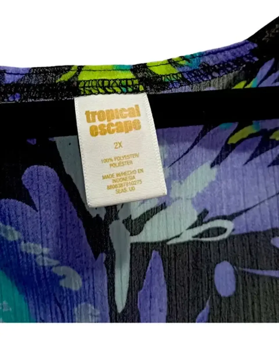 Maxi Vestido Túnica Salida De Baño - Para Mujer Talla 2xl 6