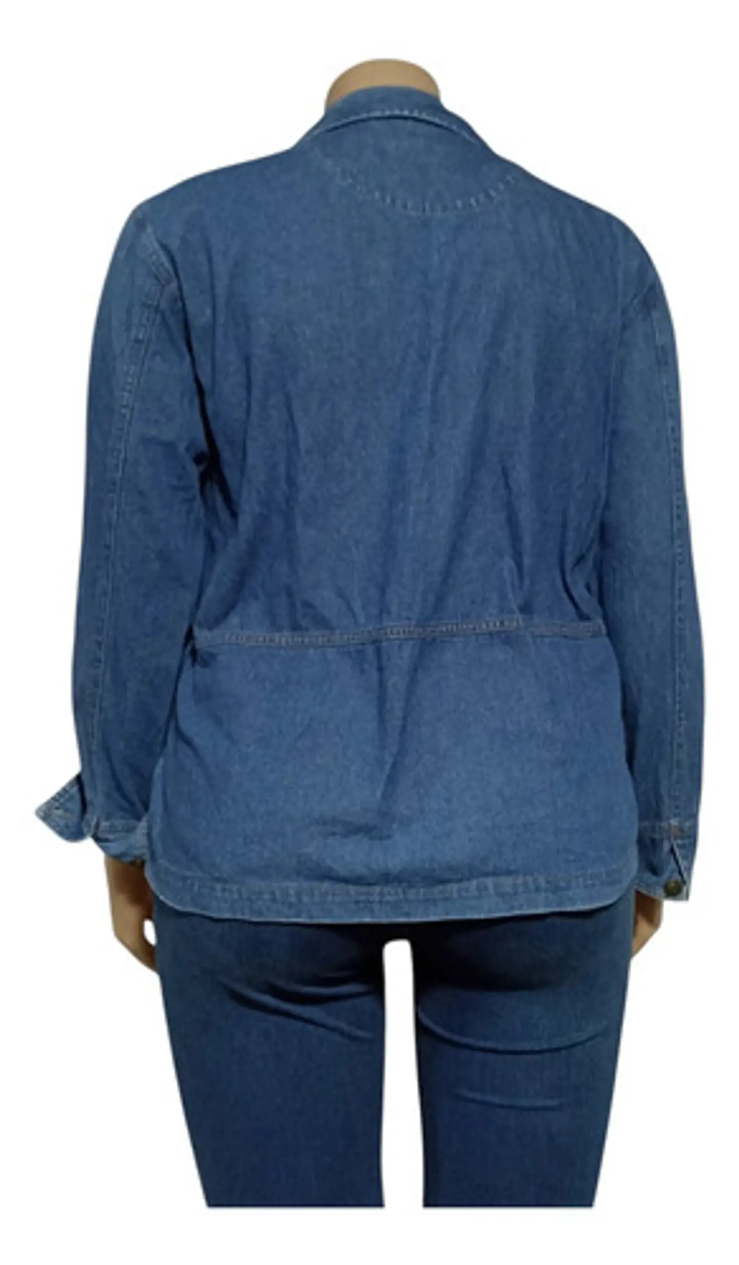 Chaqueta de Mezclilla Vintage Y Ligera Casey & Max Talla L - XL 4