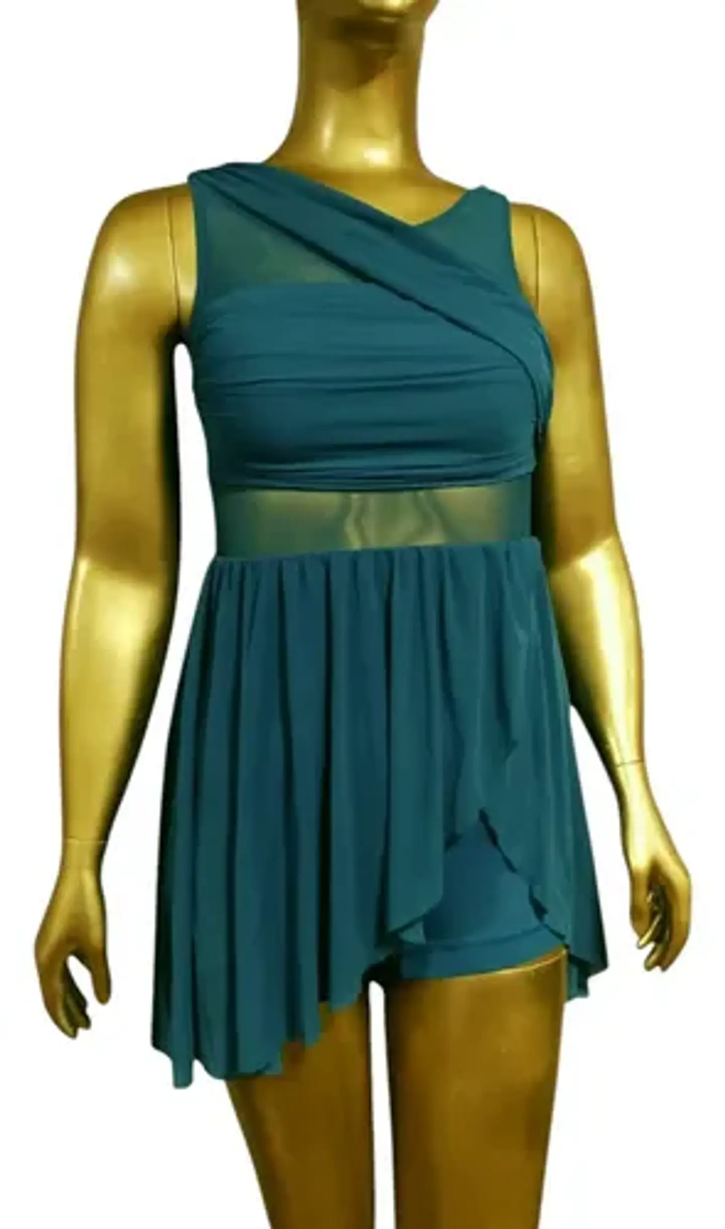 Vestido De Ballet - Danza - Patinaje Importado Talla M / L 3