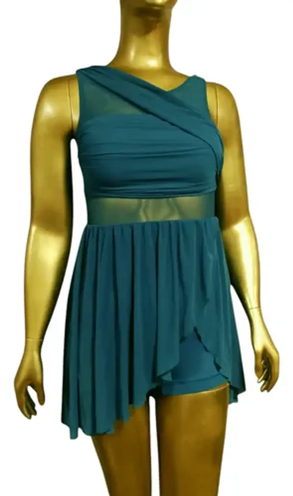 Vestido De Ballet - Danza - Patinaje Importado Talla M / L 3