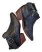 Botín Negro Clarks De Cuero Genuino Con Taco - Talla 38  - Miniatura 2