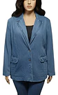 Blazer de Mezclilla Para Mujer Tallas Grandes 3XL - Miniatura 2
