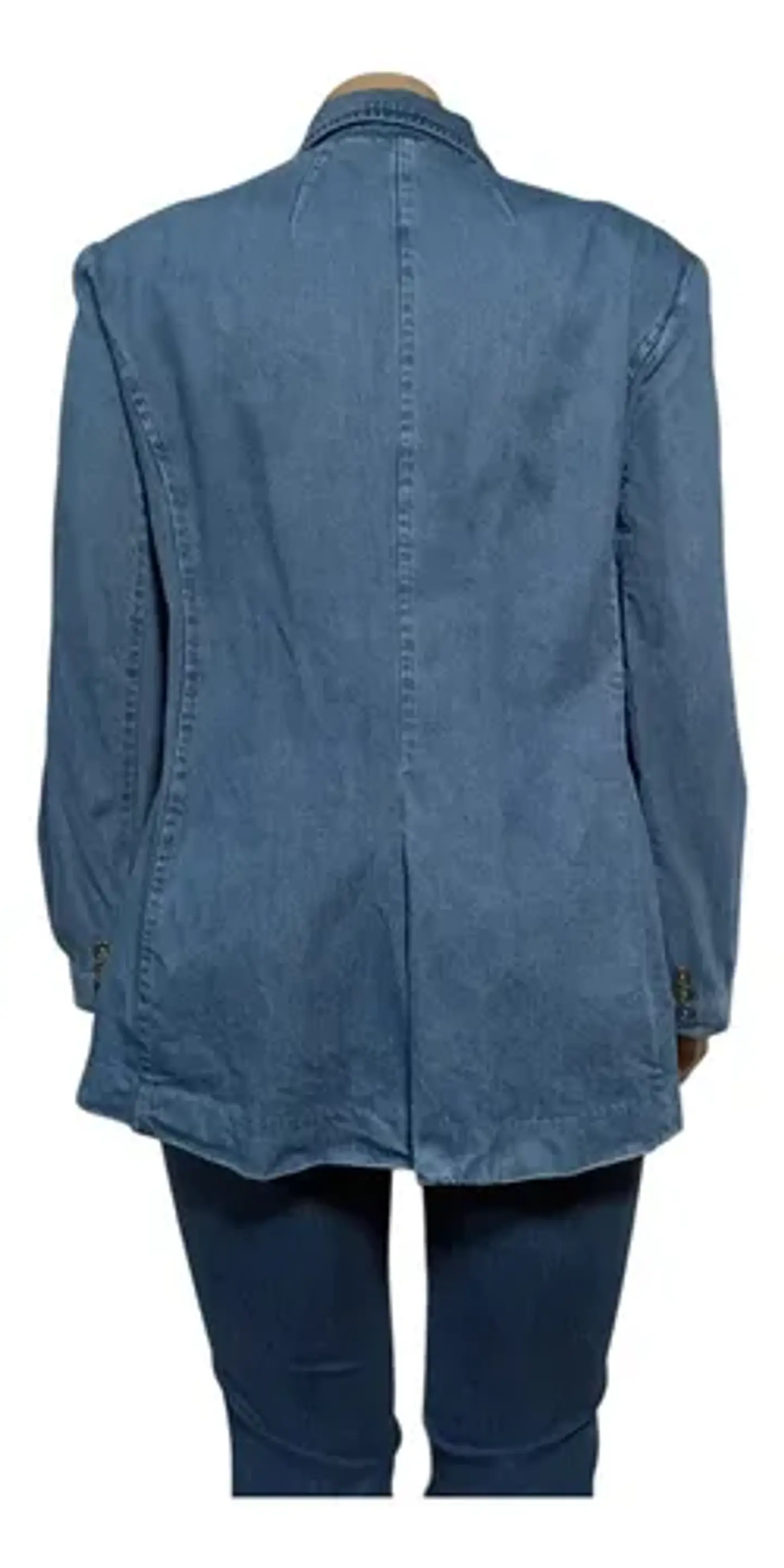 Blazer de Mezclilla Para Mujer Tallas Grandes 3XL 3