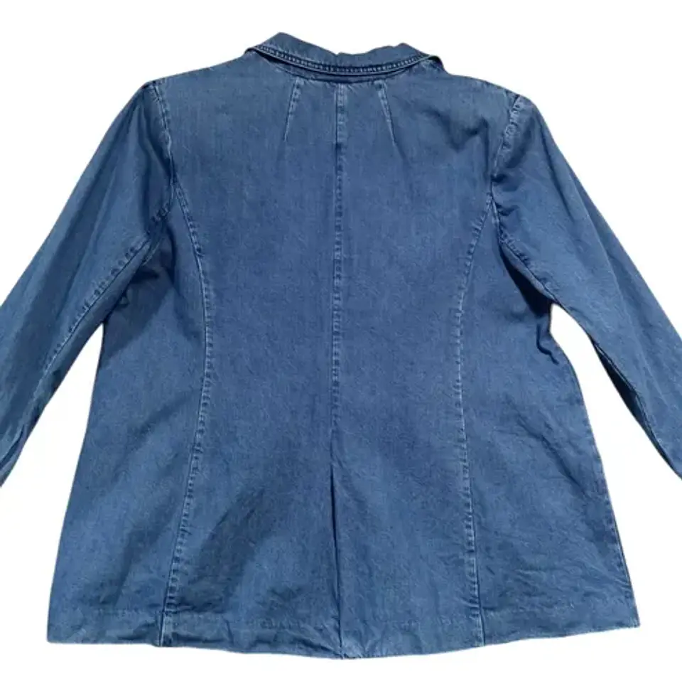 Blazer de Mezclilla Para Mujer Tallas Grandes 3XL 5
