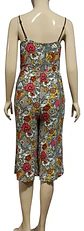 Enterito Pescador Floral Estampado De Viscosa Talla M - L - Miniatura 5