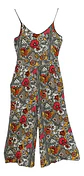 Enterito Pescador Floral Estampado De Viscosa Talla M - L - Miniatura 7