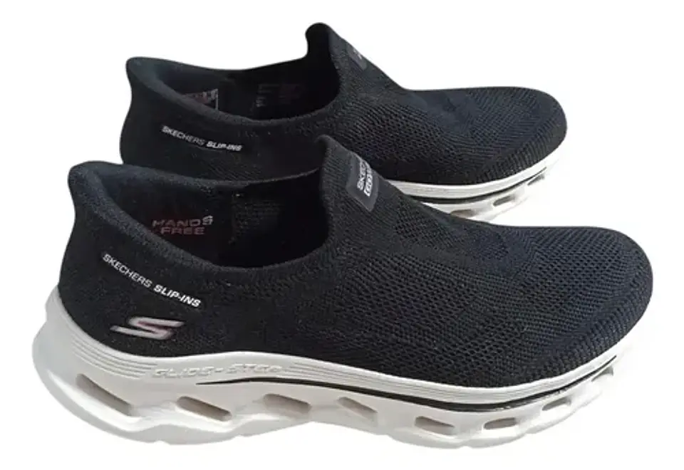 Zapatilla Skechers Slip-ins Glide-step Negra Mujer Talla 38 4