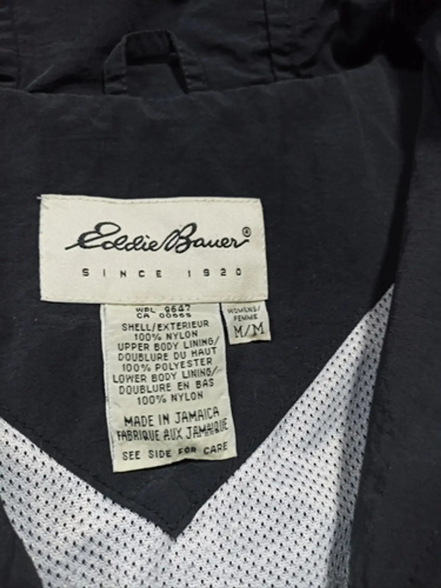 Cortaviento Vintage Eddie Bauer Cintura Ajustable - Talla M 6