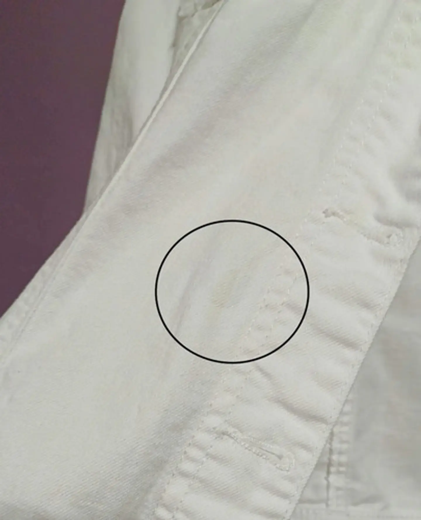 Chaqueta De Mezclilla Blanca Mujer Parasuco 2016 - Talla Xl 9