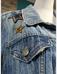 Chaqueta De Mezclilla Loft Con Aplicaciones De Lentejuelas - Miniatura 9