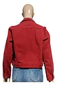 Chaqueta De Mezclilla Roja Crossroads Talla M - Miniatura 4
