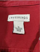 Chaqueta De Mezclilla Roja Crossroads Talla M - Miniatura 7
