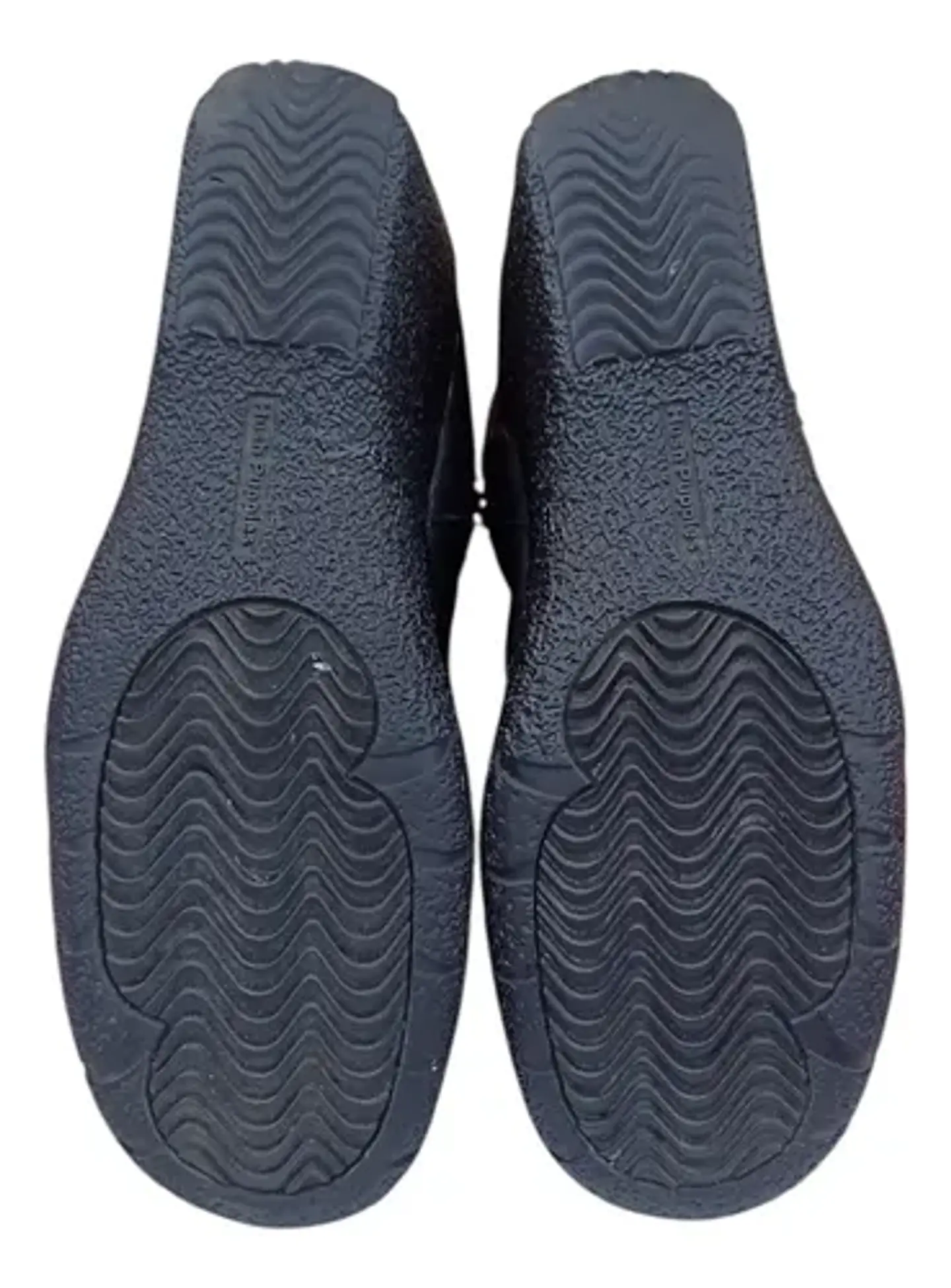 Botín Negro Hush Puppies Media Caña Cuero Genuino - Talla 39 7