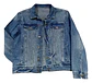 Chaqueta Mezclilla Unisex Con Parche De Lentejuelas Talla L - Miniatura 3