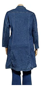 Chaqueta Larga de Mezclilla Tipo Abrigo Tallas Grandes 2XL - Miniatura 4