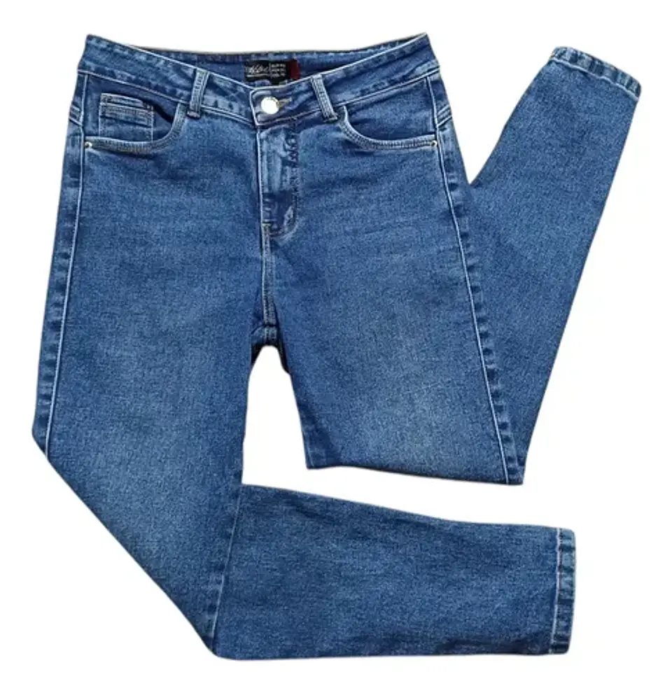 Jeans Mossimo Jeans Skinny Tiro Medio Talla 40 3