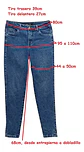 Jeans Mossimo Jeans Skinny Tiro Medio Talla 40 - Miniatura 8