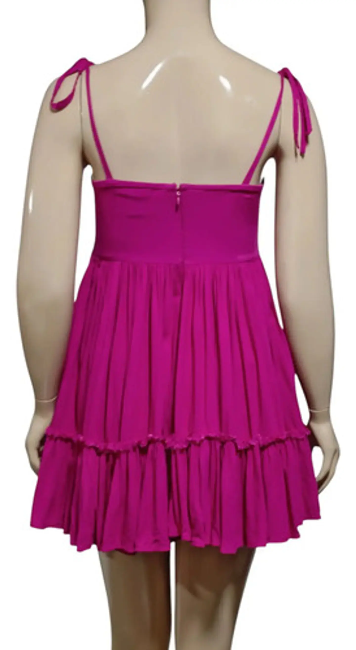 Vestido Corto Fluido Fucsia Forever 21 - Talla M 6