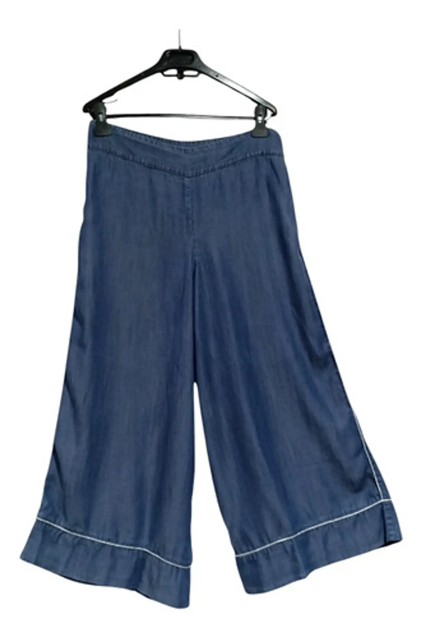 Pantalón Culotte Tencel De Tiro Alto Para Mujer Talla 40 - M 7