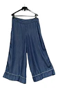 Pantalón Culotte Tencel De Tiro Alto Para Mujer Talla 40 - M - Miniatura 7