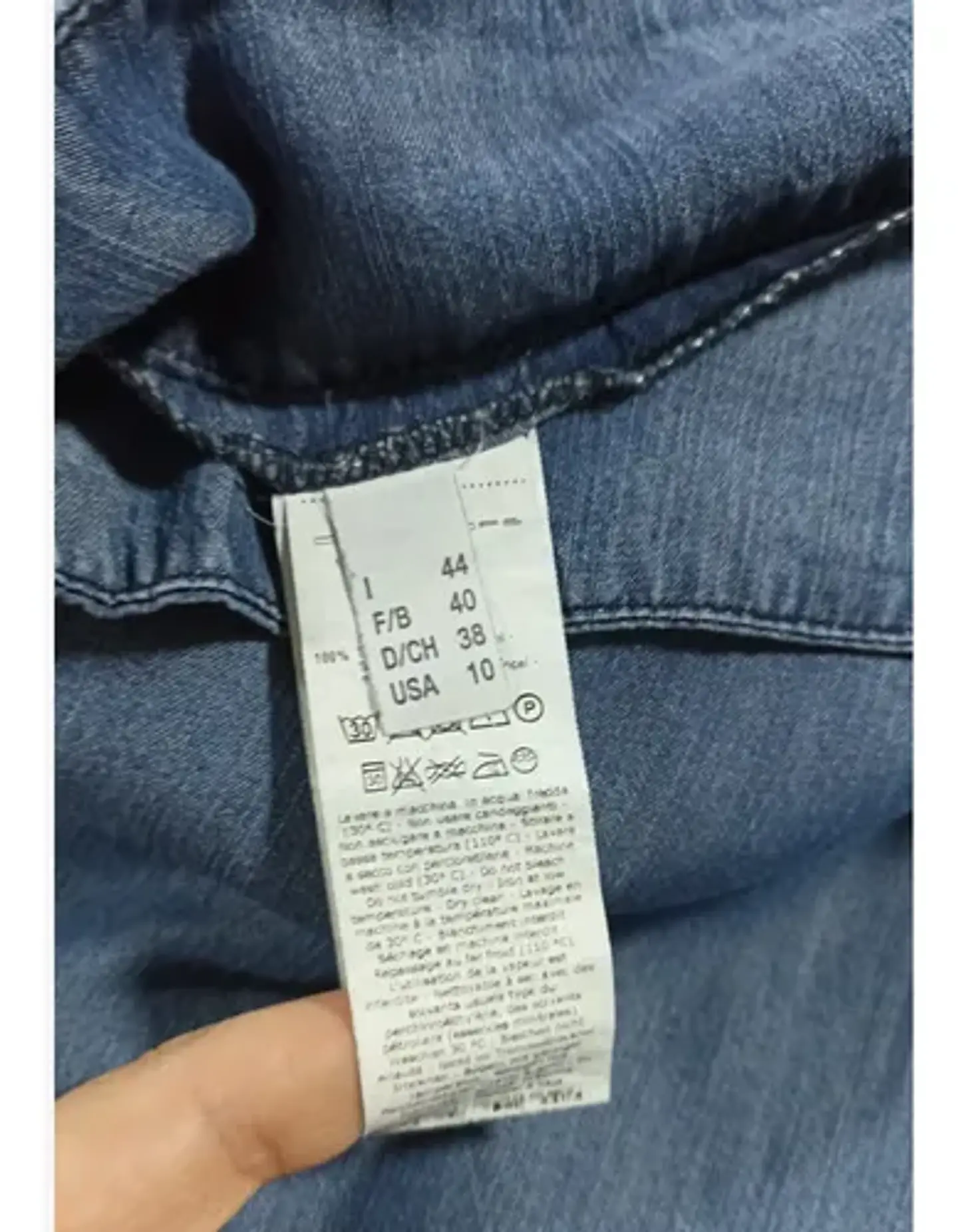 Pantalón Culotte Tencel De Tiro Alto Para Mujer Talla 40 - M 9