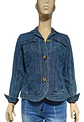 Chaqueta De Mezclilla Coldwater Creek Para Mujer Talla M - L - Miniatura 2