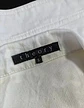 Chaqueta Mezclilla Blanca Cropped Importada Theory Talla S - Miniatura 7