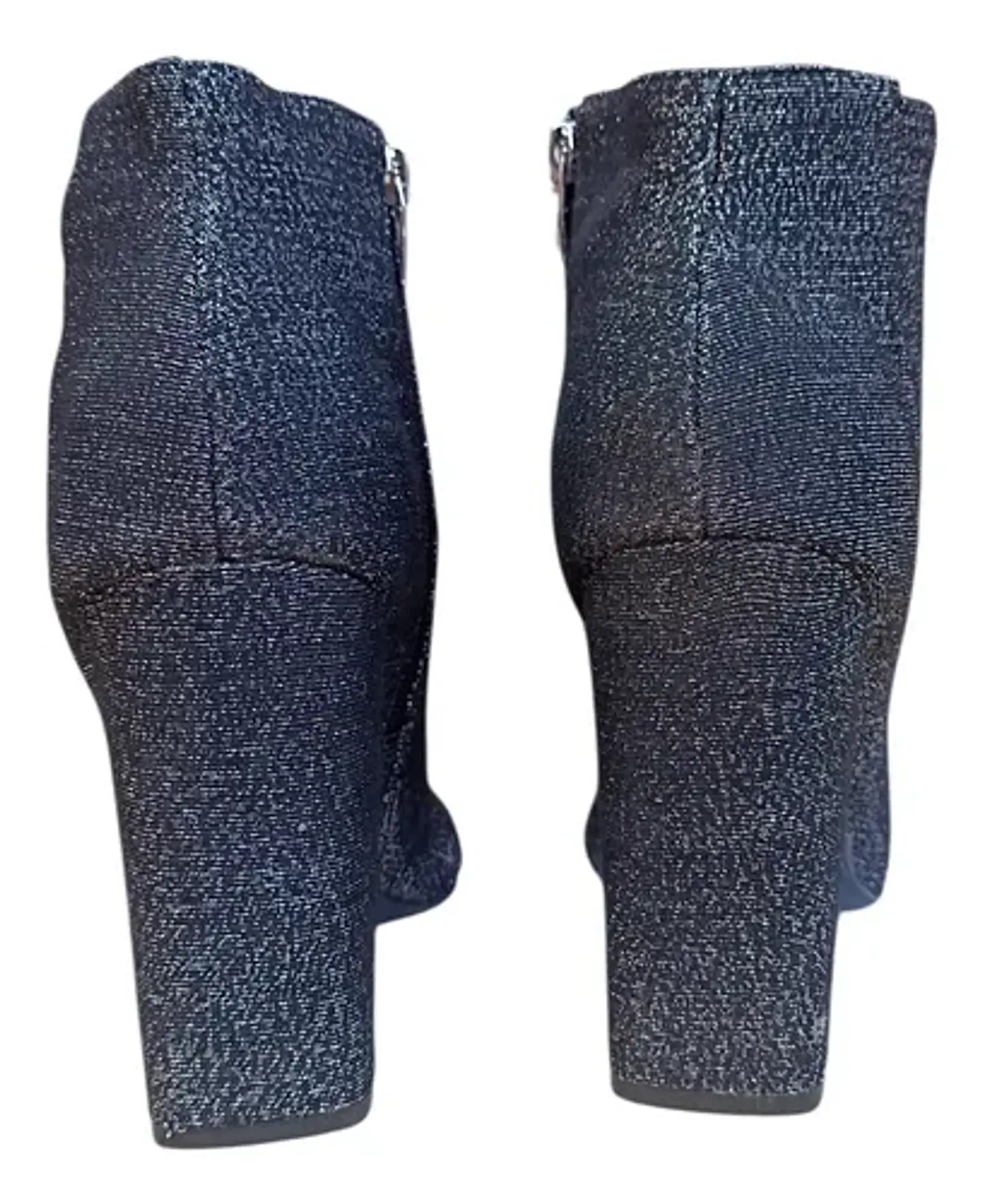 Botines Marc Fisher De Textil Brillante Taco Alto - Talla 40 6