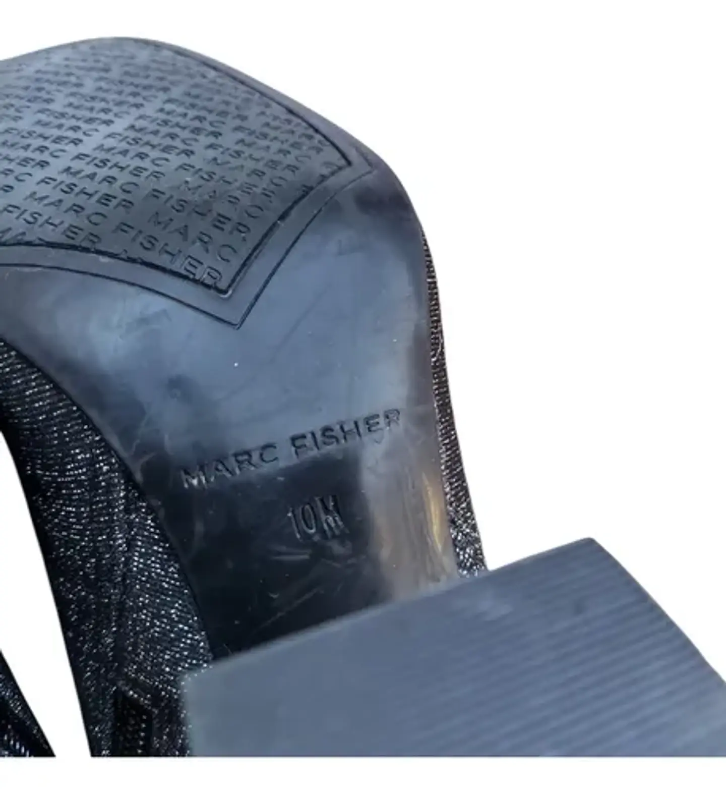 Botines Marc Fisher De Textil Brillante Taco Alto - Talla 40 8
