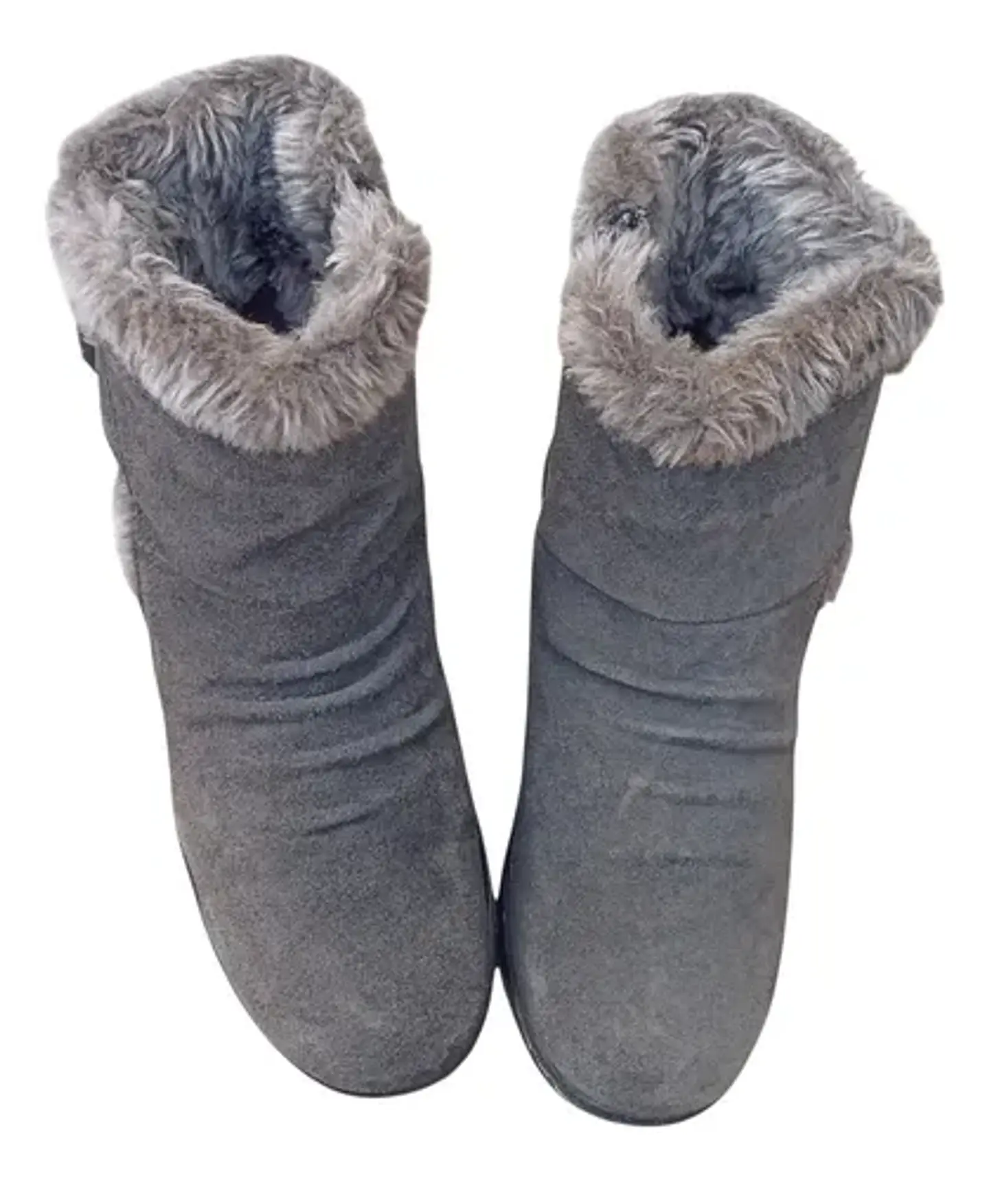 Botín Plano Importado Baretraps Cuero Gamuza - Talla 37.5 4