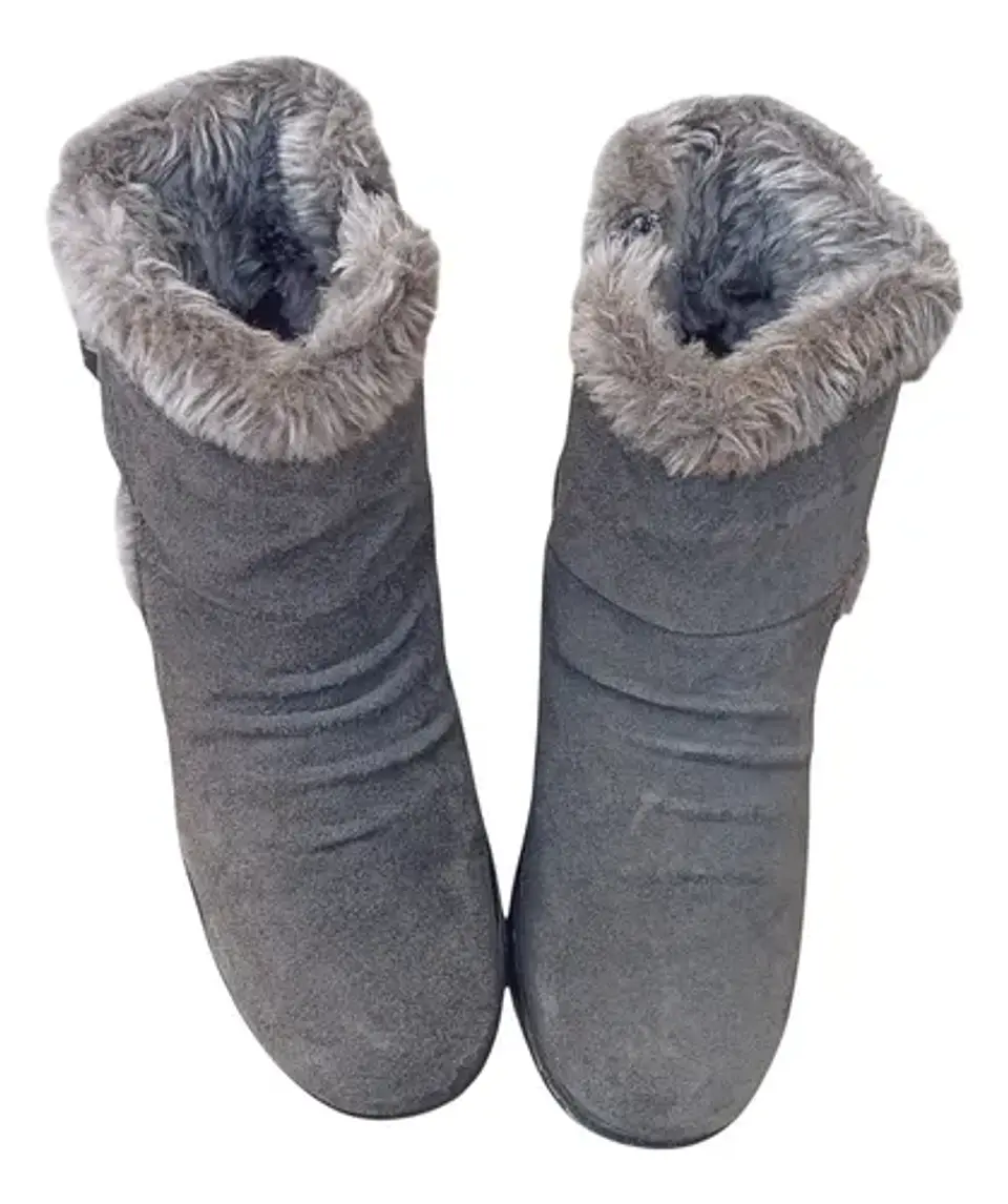 Botín Plano Importado Baretraps Cuero Gamuza - Talla 37.5 4