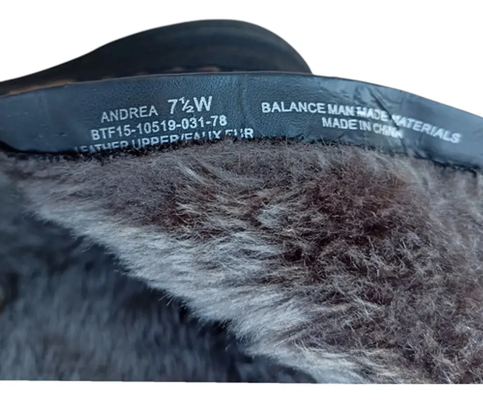 Botín Plano Importado Baretraps Cuero Gamuza - Talla 37.5 9