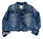 Chaqueta Mezclilla Con Parche Lentejuelas Talla Grande 2xl - Miniatura 2