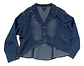 Chaqueta de Mezclilla Tipo Blazer Para Mujer Talla Grande 3XL - Miniatura 5