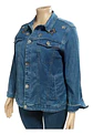Chaqueta Mezclilla Alas Y Ojo Turco De Lentejuelas Xl - 2xl - Miniatura 8